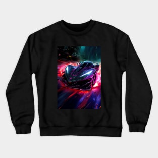 Cool Concept Futuristic Car Racer Crewneck Sweatshirt